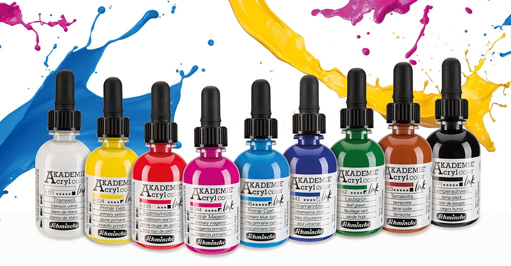AKADEMIE Acryl ink Schmincke