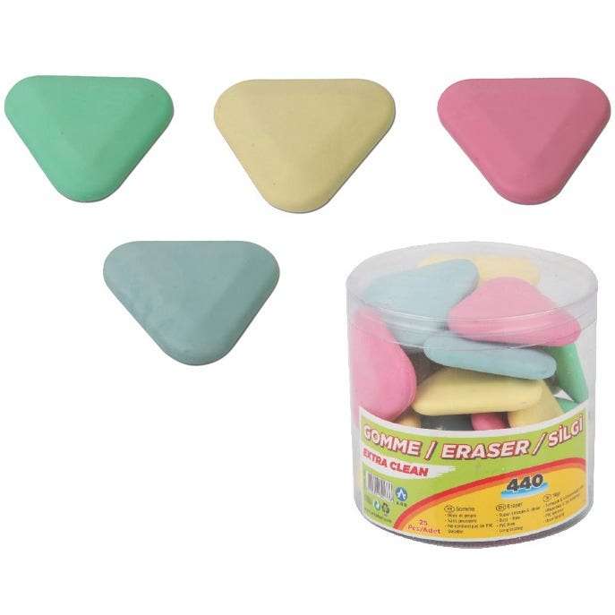 Sudd triangel 5cm 25st