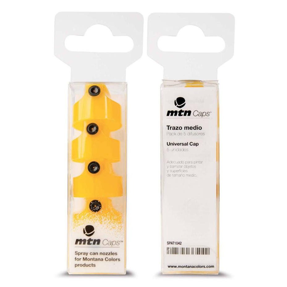 MTN Medium Line Caps 5-pack (gul)