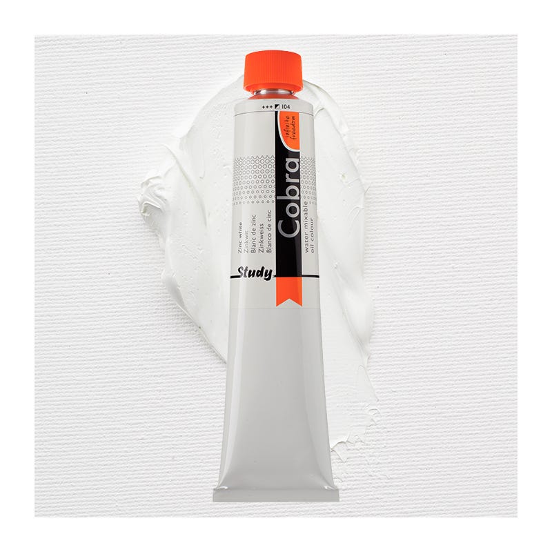 Cobra Study oil water.m Zinc white 200ml
