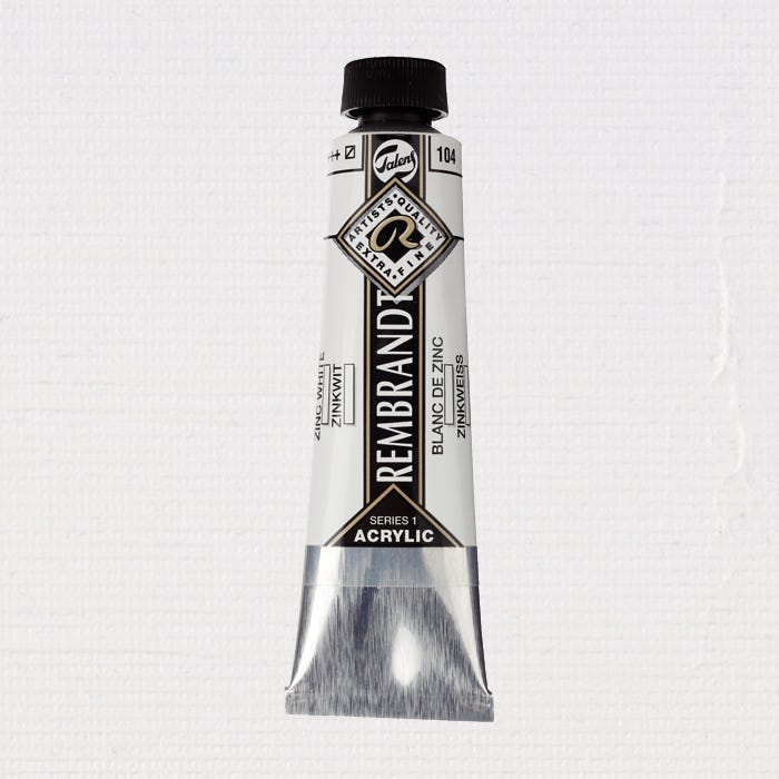 Rembrandt acrylic Zinc white 40ml