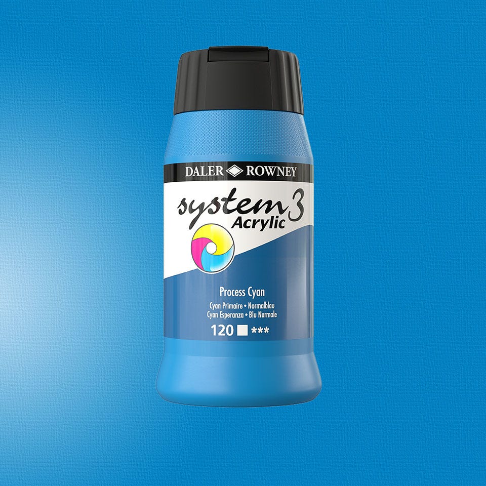 System3 Process Cyan 500ml