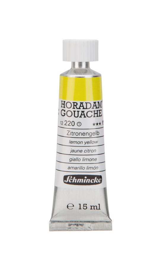 Horadam Gouache Lemon Yellow 15ml