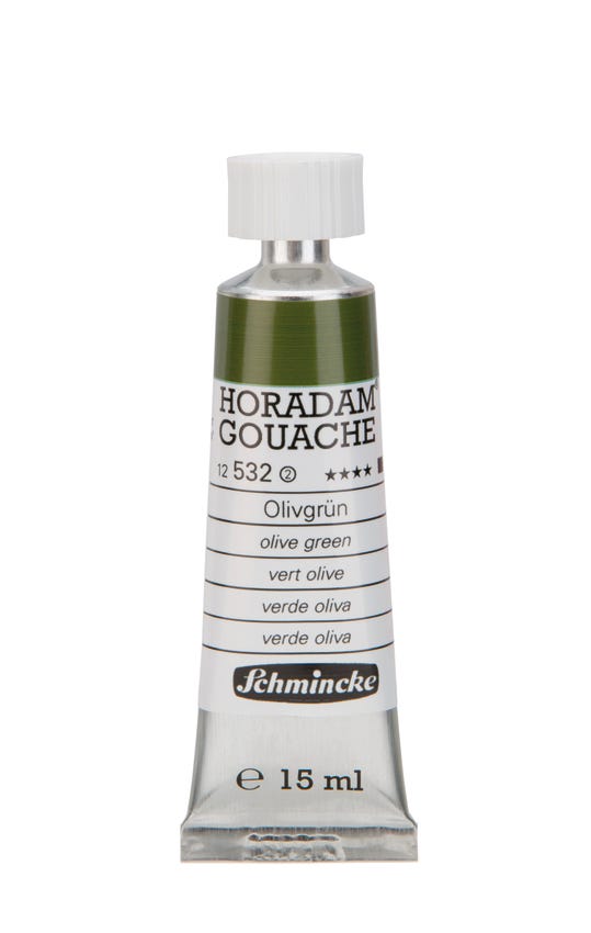 Horadam Gouache Olive Green 15ml