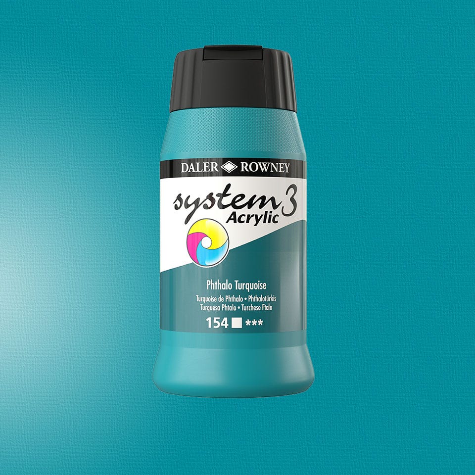 System3 Phthalo Turquoise 500m
