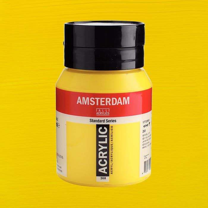 Amsterdam akryl Azo yellow light 500ml