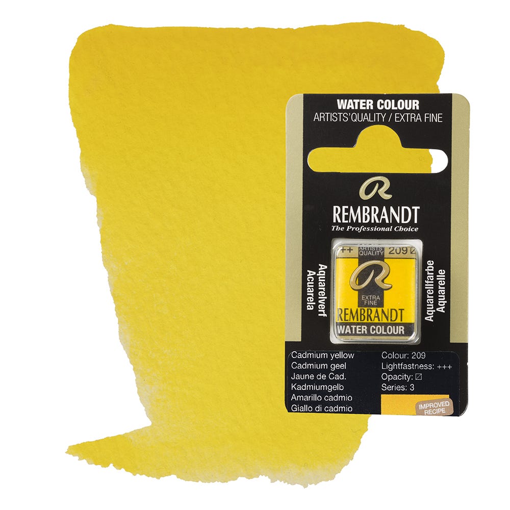 Rembrandt Akvarell Cadmium yellow ½ kopp