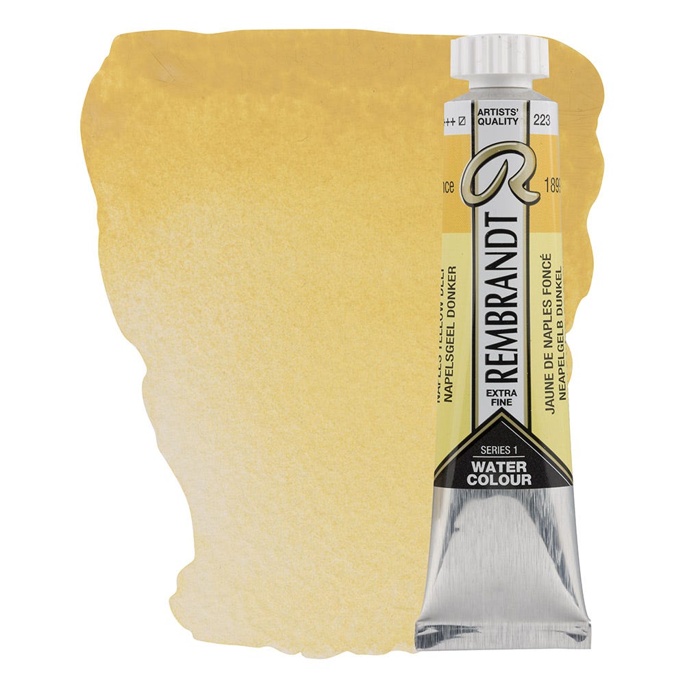 Rembrandt Akvarell Naples yellow deep tub 20ml