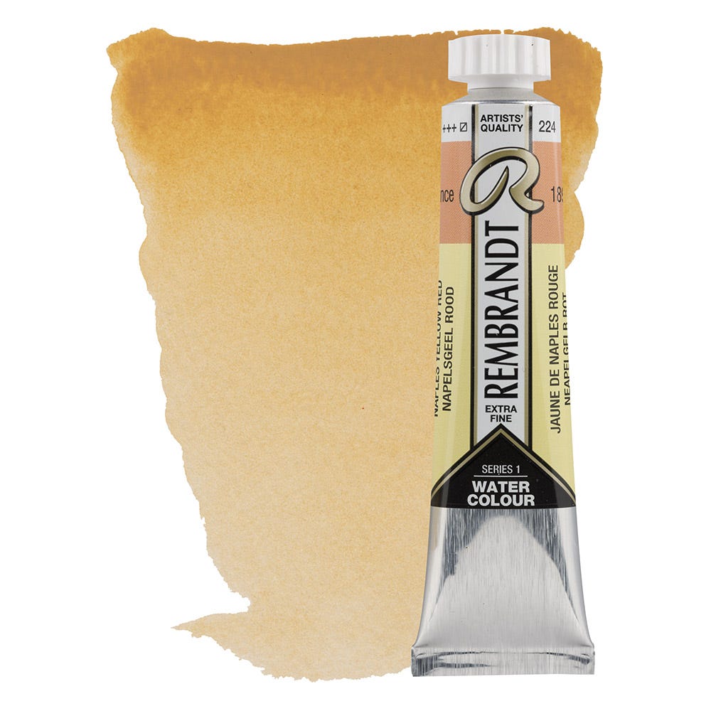 Rembrandt Akvarell Naples yellow red tub 20ml