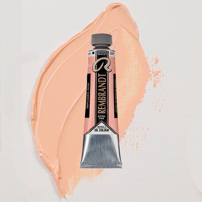 Rembrandt oil Naples yellow red 40ml