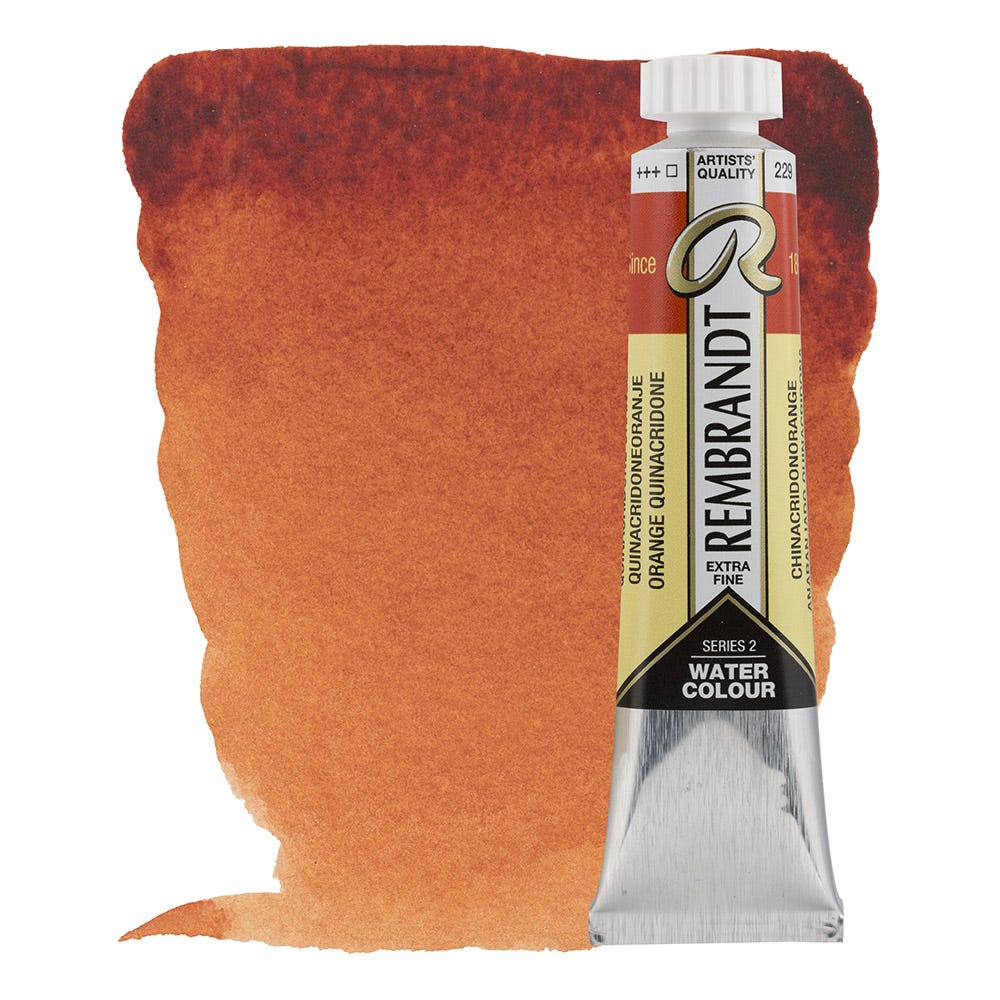 Rembrandt Akvarell Quinacridone orange tub 20ml