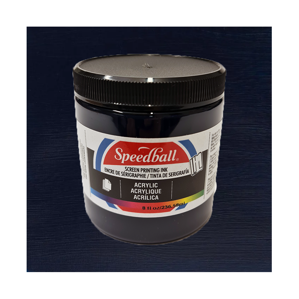 Acrylic Screentrycksfärg Speedball Dark Blue 237ml