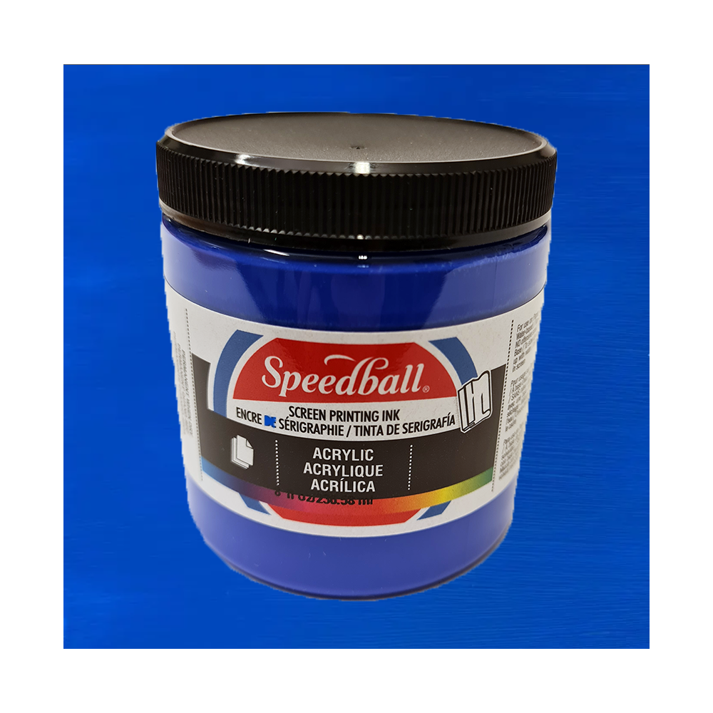 Acrylic Screentrycksfärg Speedball Ultramarine Blue 237ml