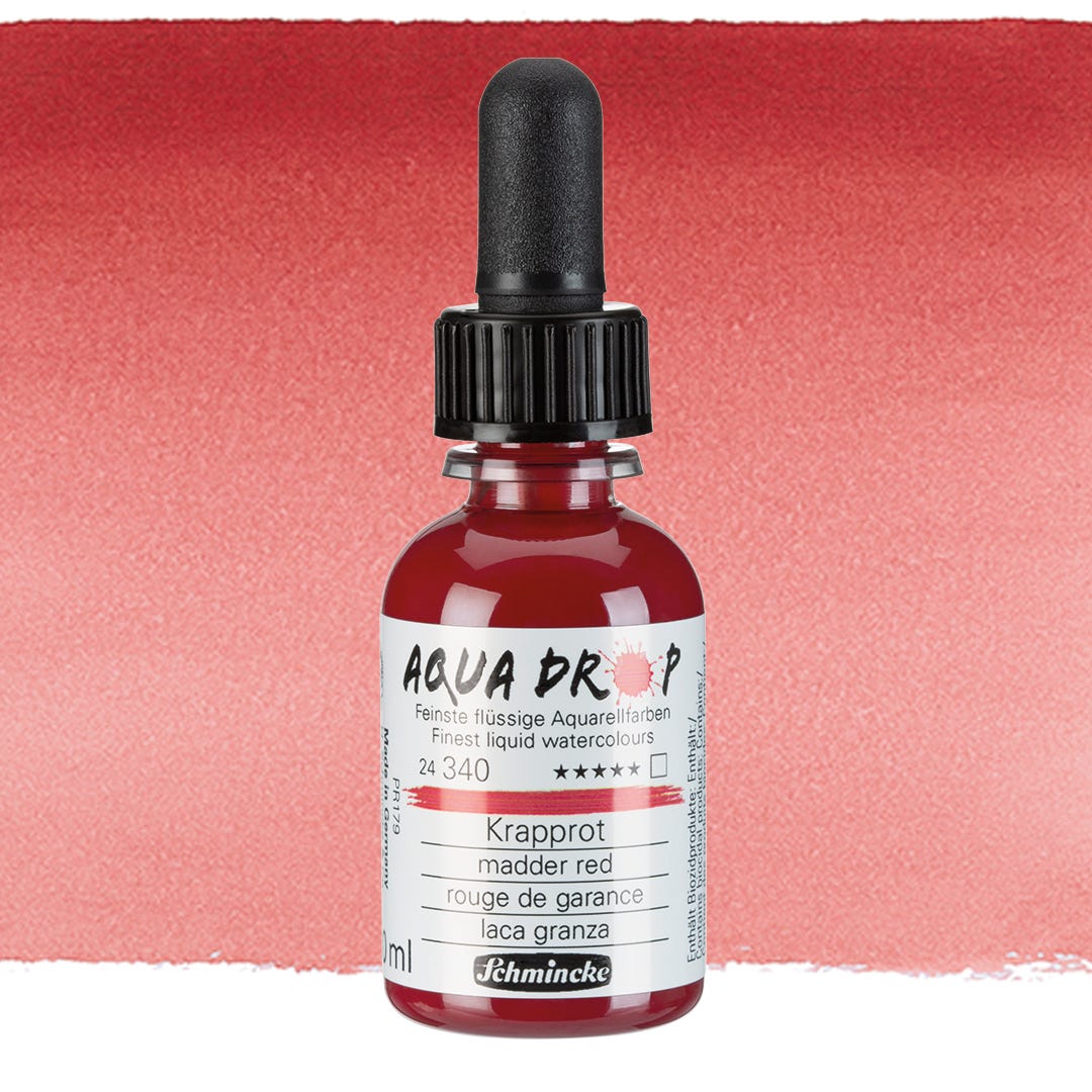 Aqua Drop Madder red 30ml Schmincke