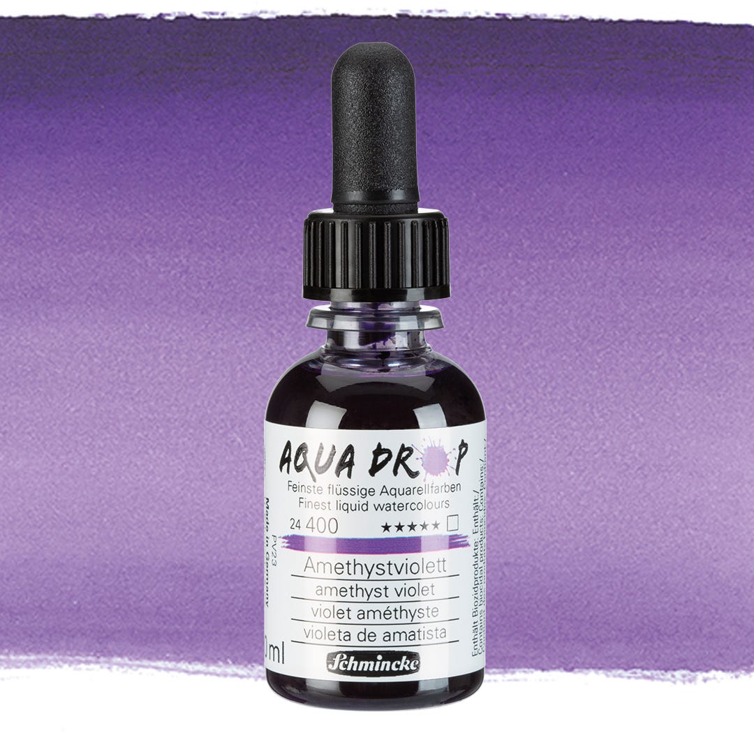 Aqua Drop Amethyst violet 30ml Schmincke