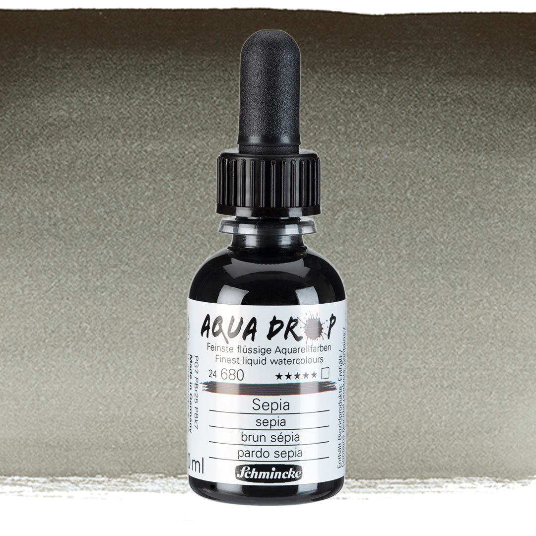 Aqua Drop Sepia 30ml Schmincke