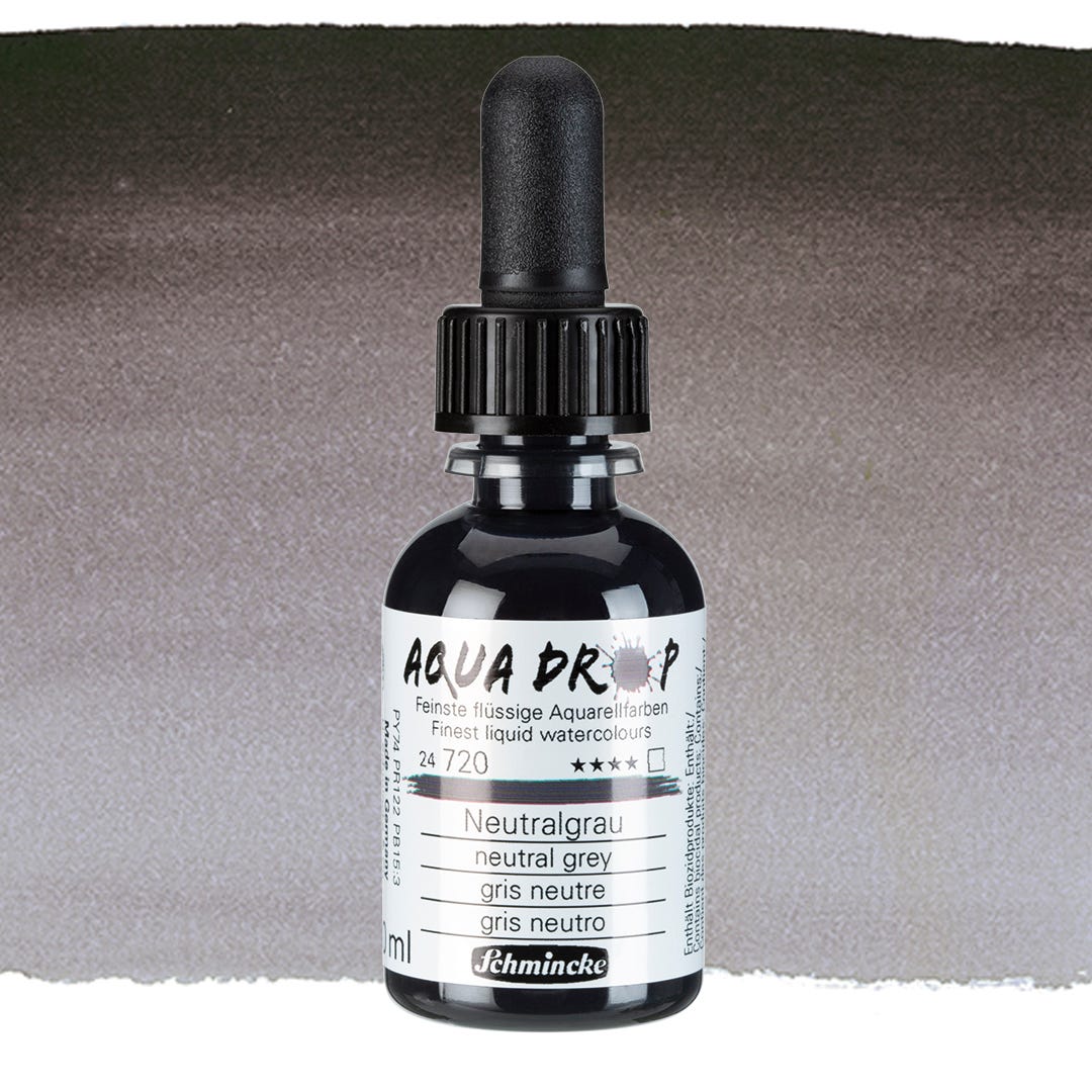 Aqua Drop Neutral Grey 30ml Schmincke
