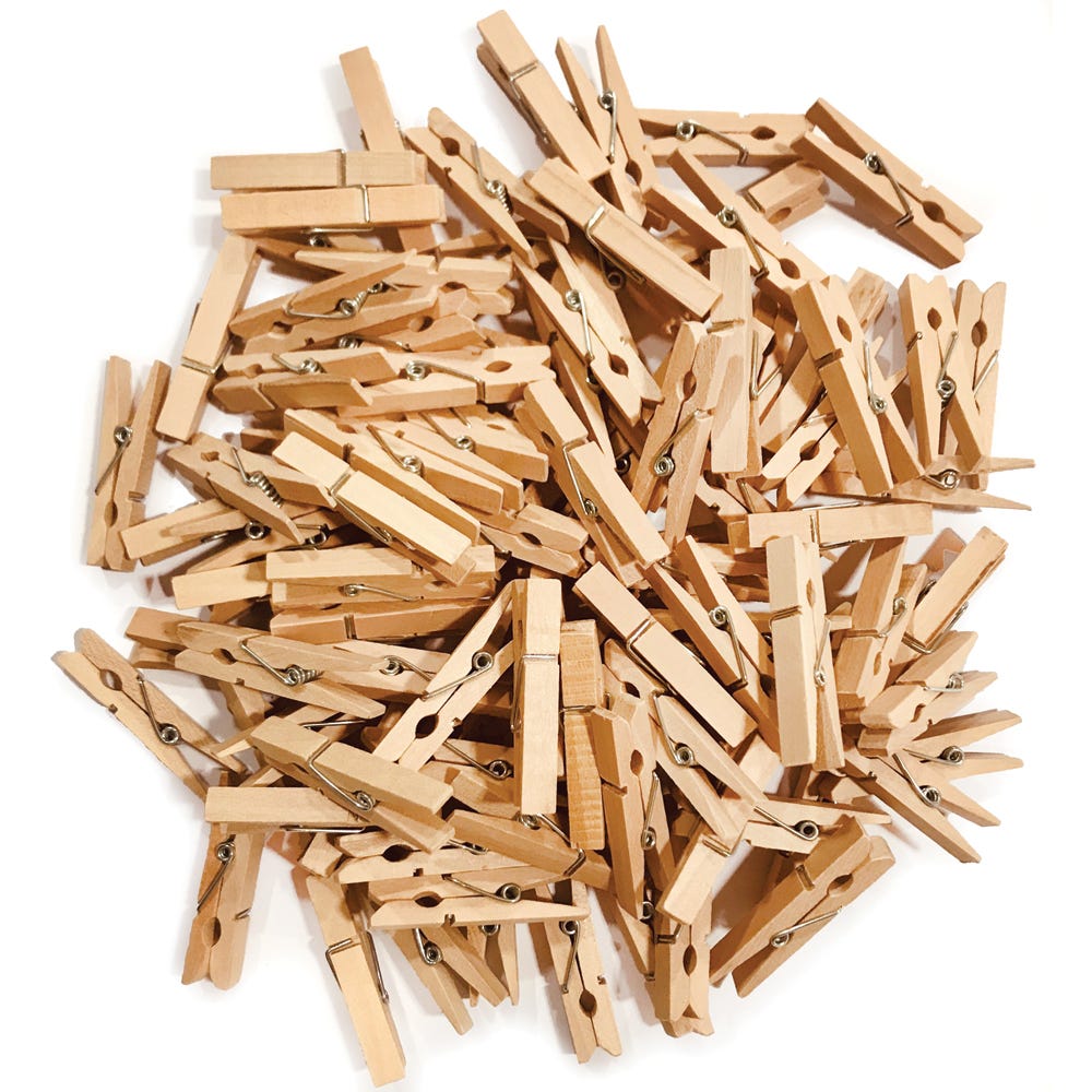 Klädnypor 45mm 100st