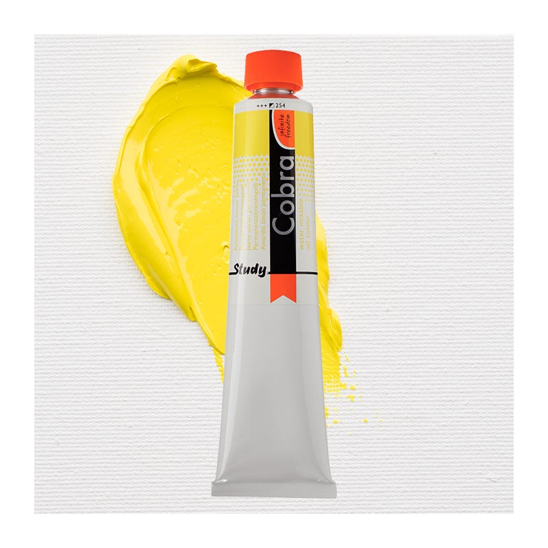 Cobra Study oil water.m Permanent Lemon Yellow 200ml