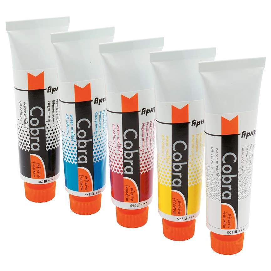 Cobra Study Water Mixable Oil 5set 40ml