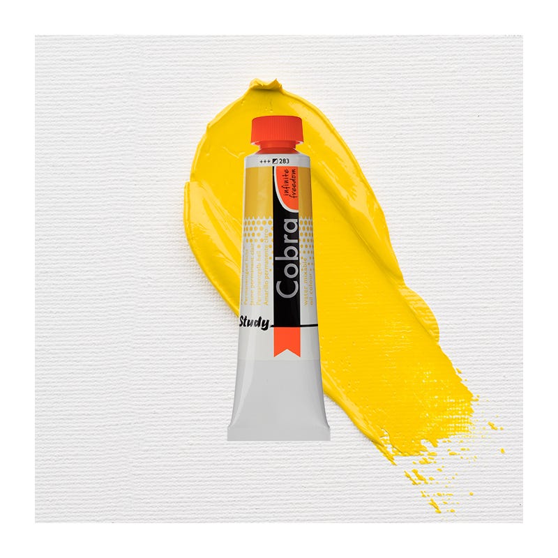 Cobra Study oil water.m Permanent Yellow Light 40ml