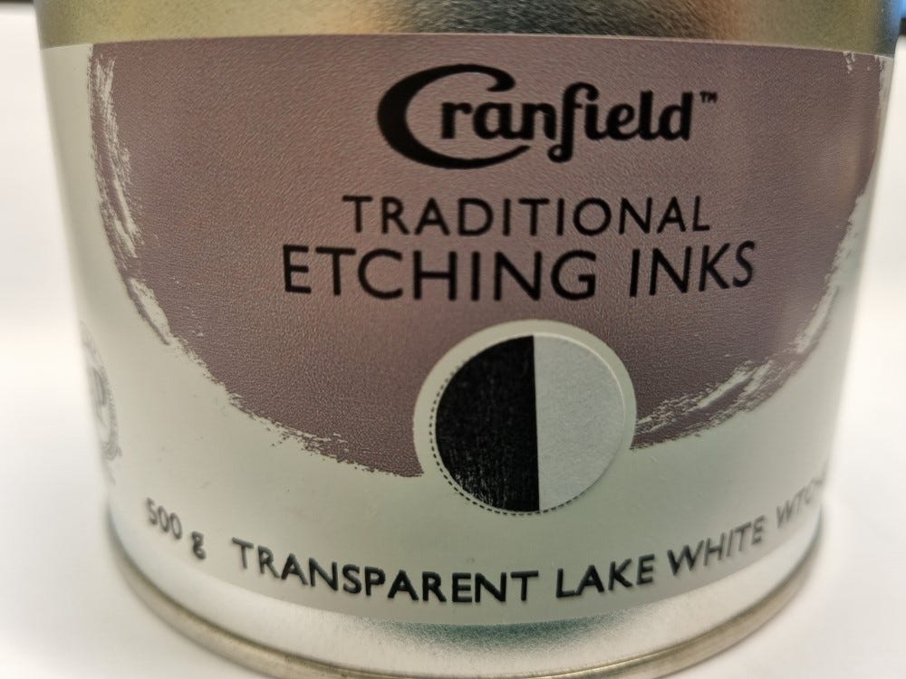 Cranfield Etching Transparent Lake White 500g