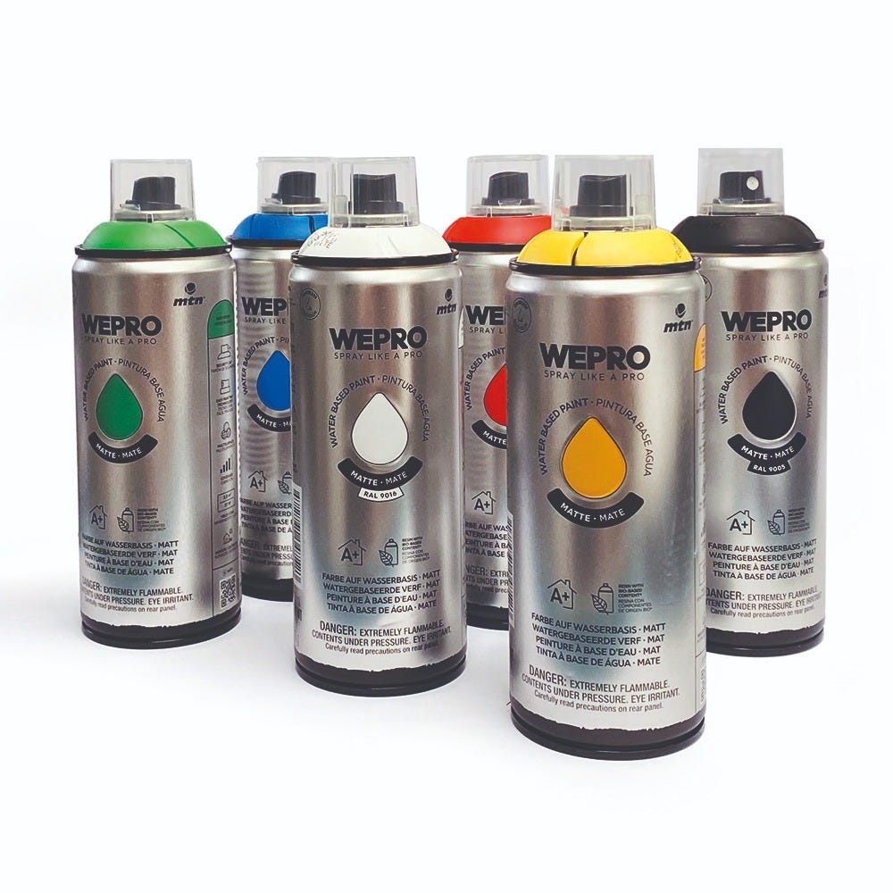 MTN Basic 6set Waterbased spraypaint