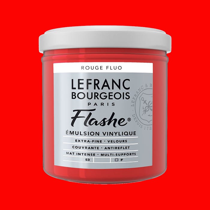 Flashe Fluorescent Red 125 ml
