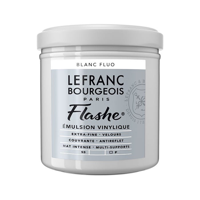 Flashe Fluorescent White 125ml (818)