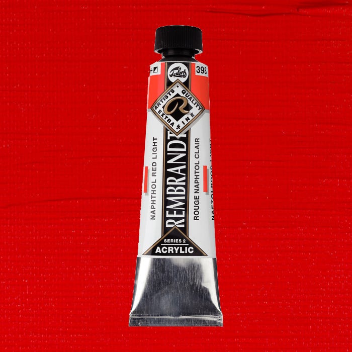 Rembrandt acrylic Naphtol red light 40ml