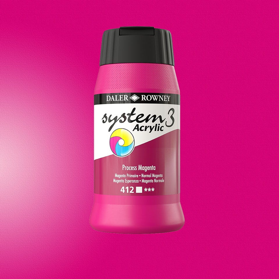 System3 Process Magenta 500ml