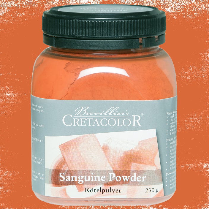 Sanguinepulver 230g Cretacolor