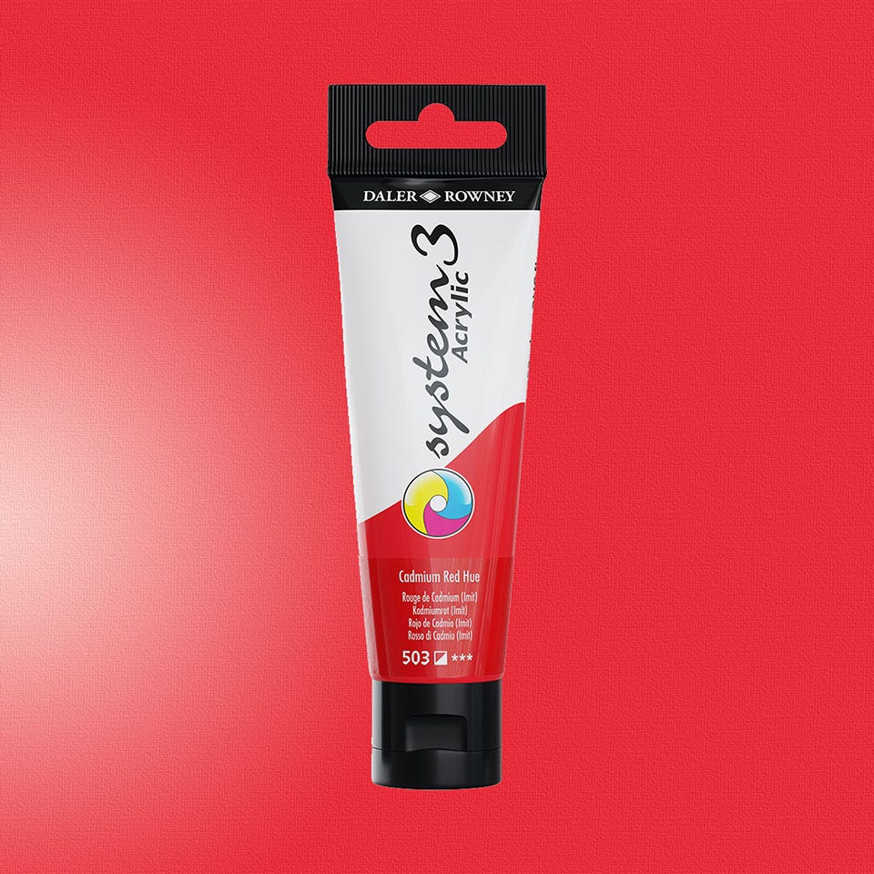 System3 Cadmium Red Hue 59ml