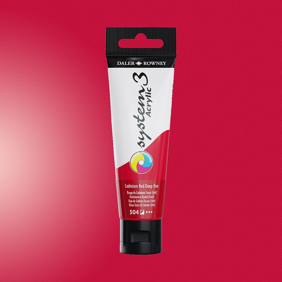System3 Cadmium Red Deep Hue 59ml