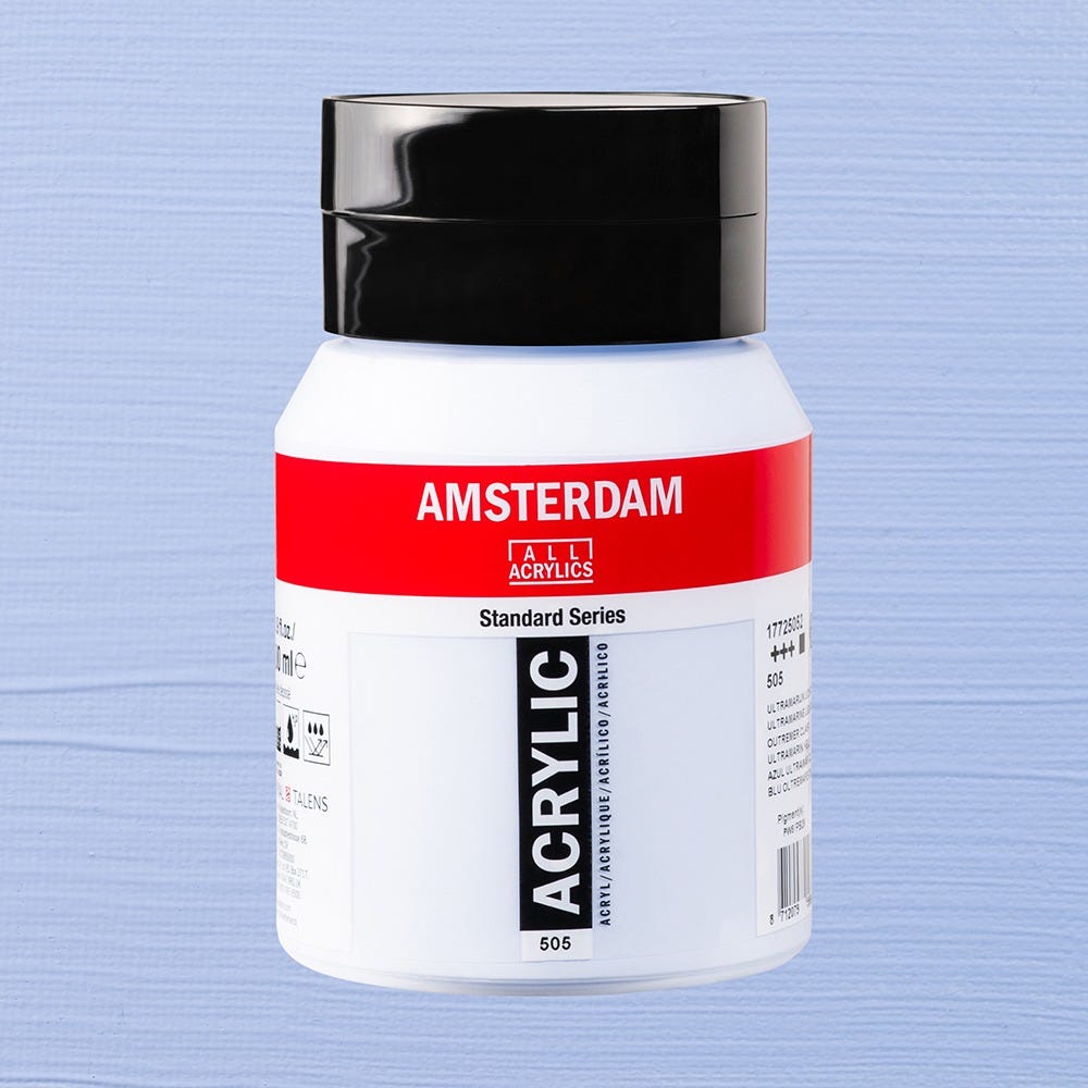 Amsterdam akryl Ultramarine Light 500ml