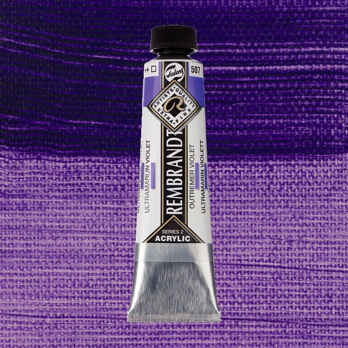 Rembrandt acrylic Ultramarine violet 40ml