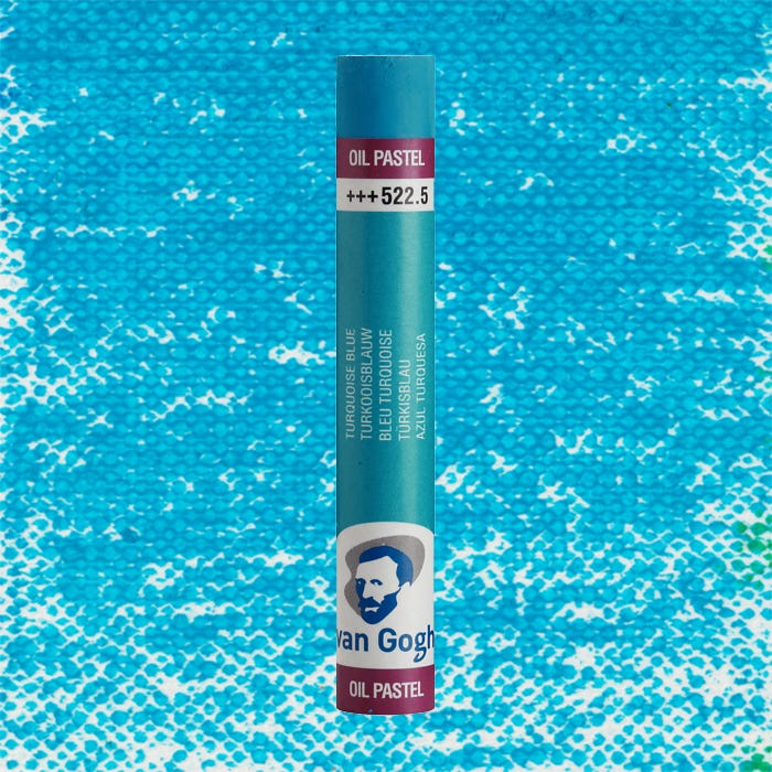 Van Gogh Oljepastell Turquoise Blue