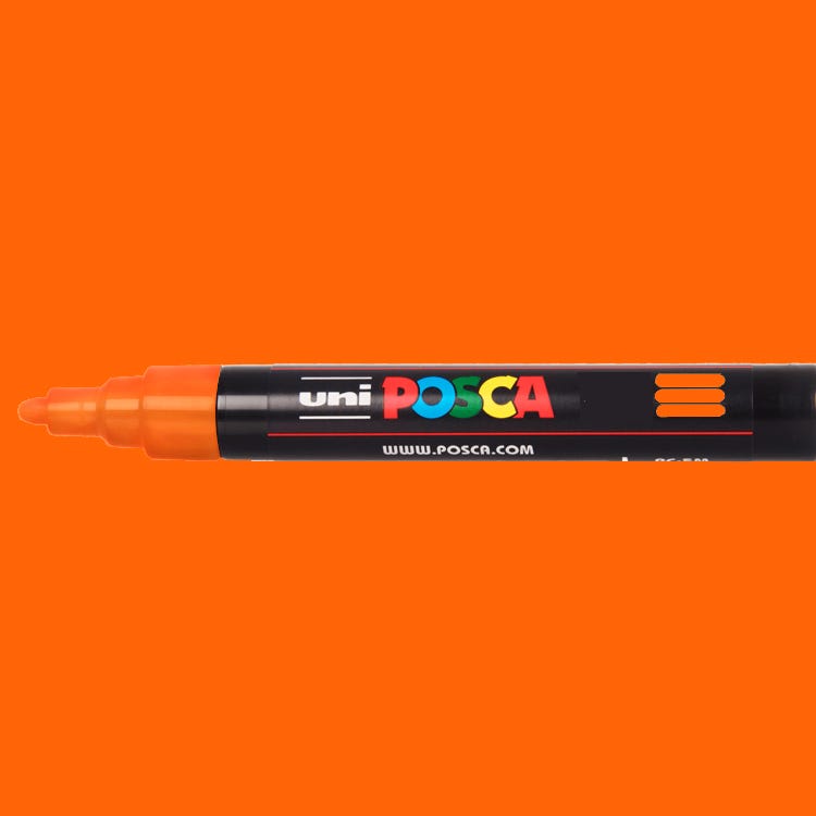 POSCA marker 5M 2,5mm Fluo Orange