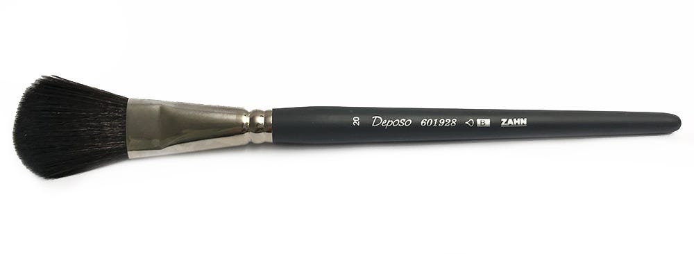 Laverpensel Deposo syntetiskt ekorrhår nr20