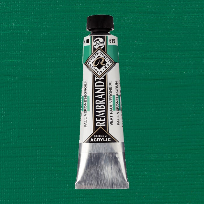 Rembrandt acrylic Emerald green 40ml