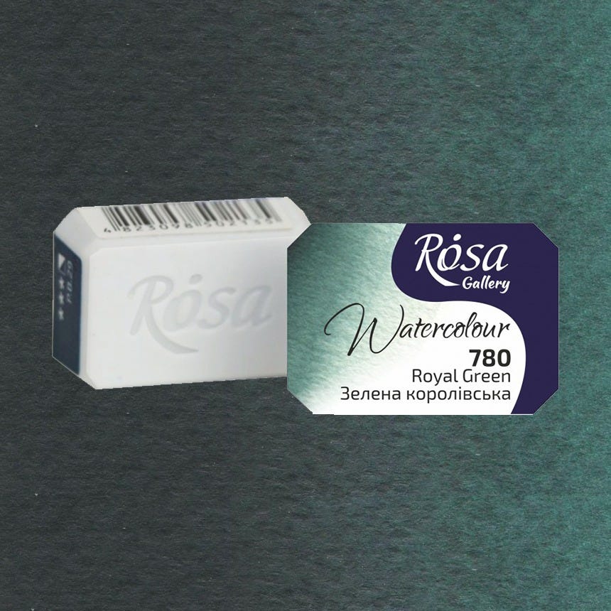 Rosa Gallery akvarell Royal Green 1/1 kopp