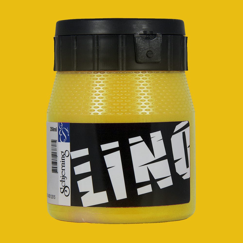 Linofärg Schjerning 250ml Solgul•