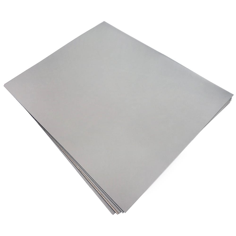 Linoleum 3.2mm 500x600mm grå 5-pack