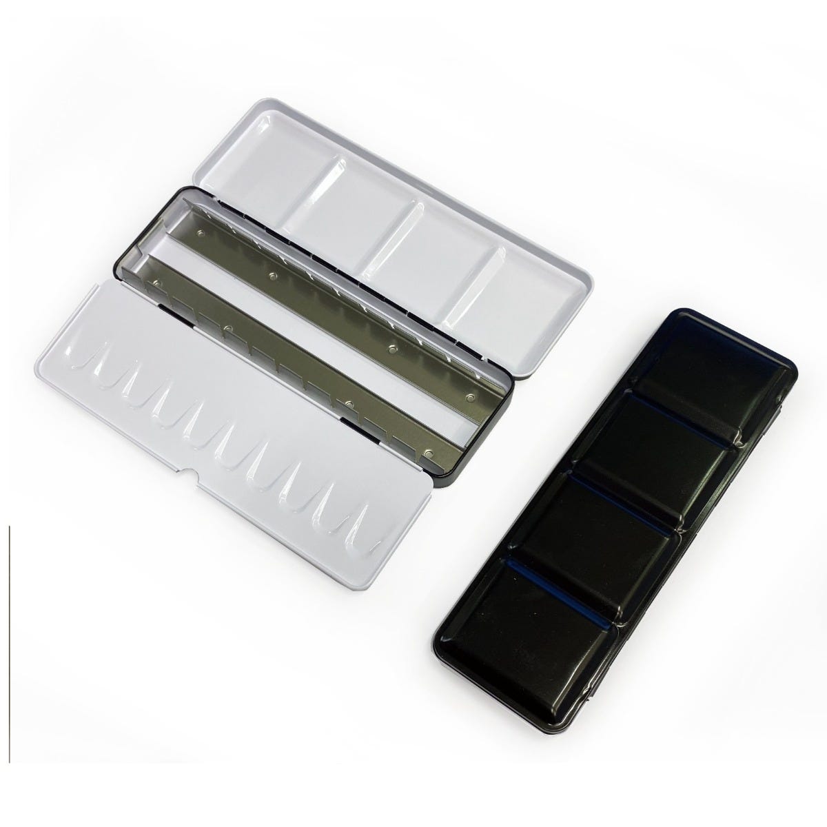 Akvarellåda tom 2 rader 12/24