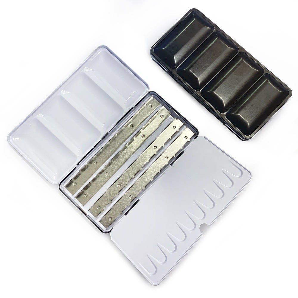 Akvarellåda tom 4 rader 24/48