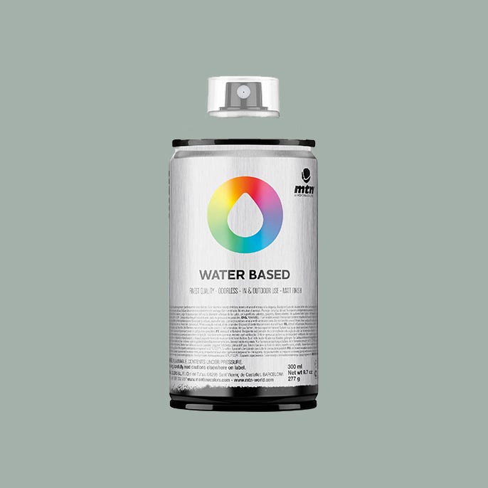 MTN waterbased sprayfärg Pearl grey 400ml•