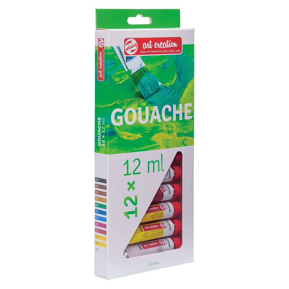 Gouacheset Art Creation 12x12ml