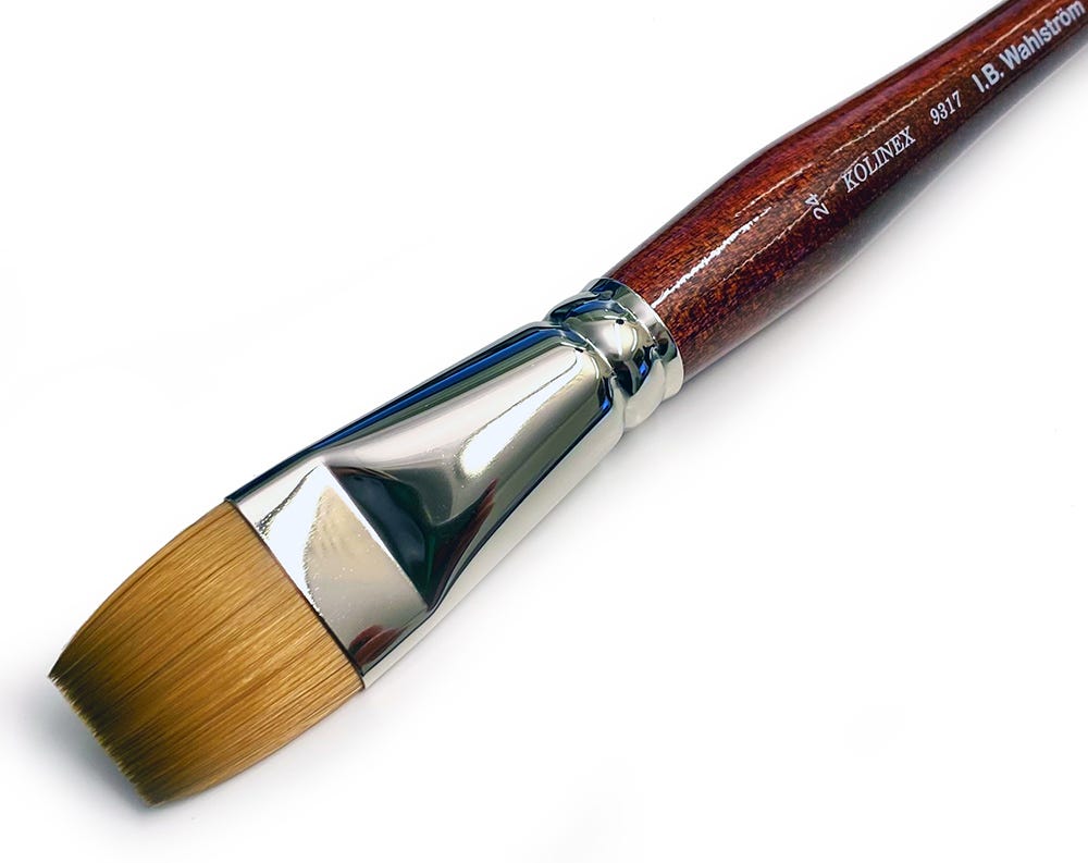 Mårdhårspensel Kolinex FLAT (syntetisk) no24 (25,5mm)