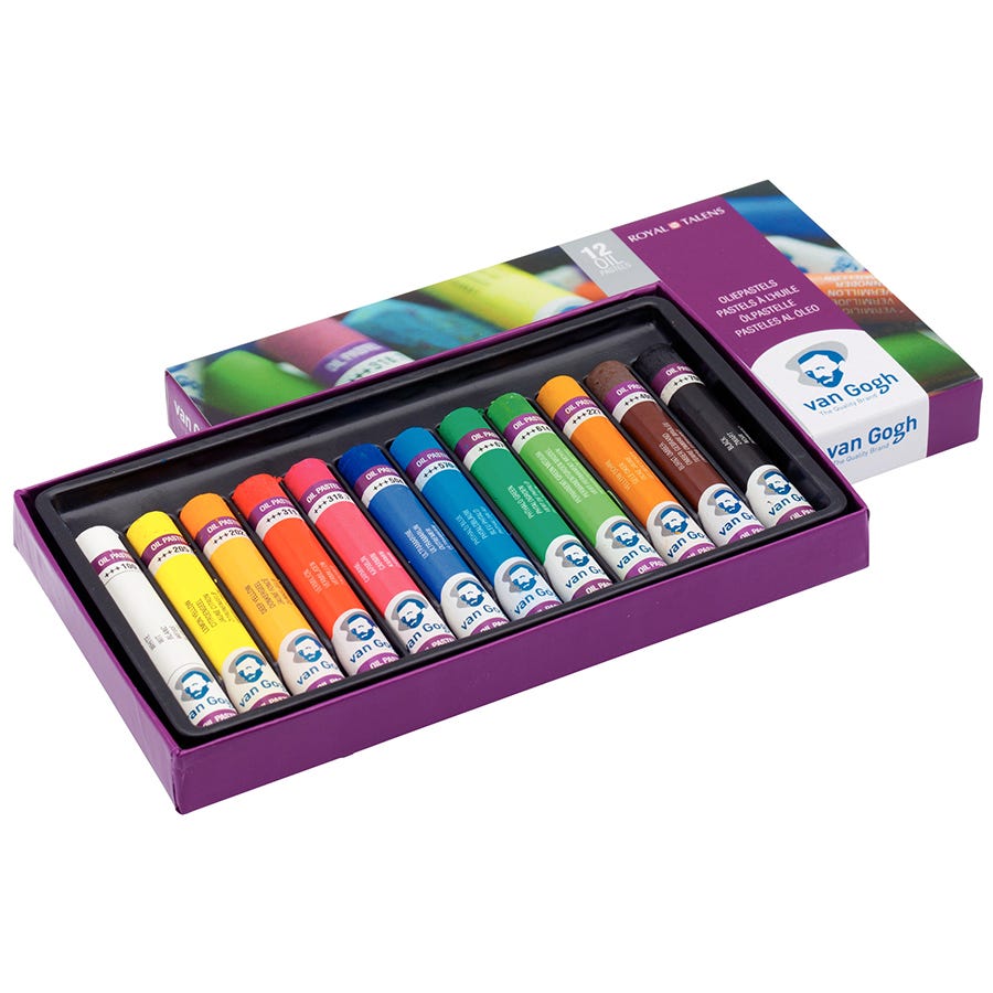 Van Gogh Oljepastell 12set