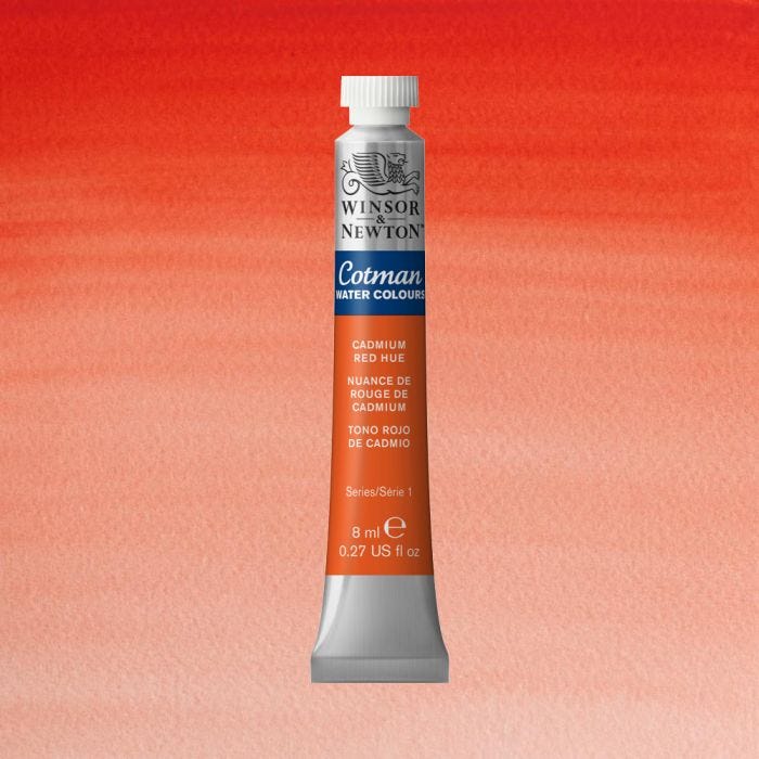 Cotman Cadmium red hue 8ml